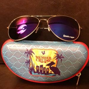 Disney Vacation club sunglasses and case